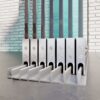 Glazen schuifwand met 7 railsysteem tot 705 cm breed
